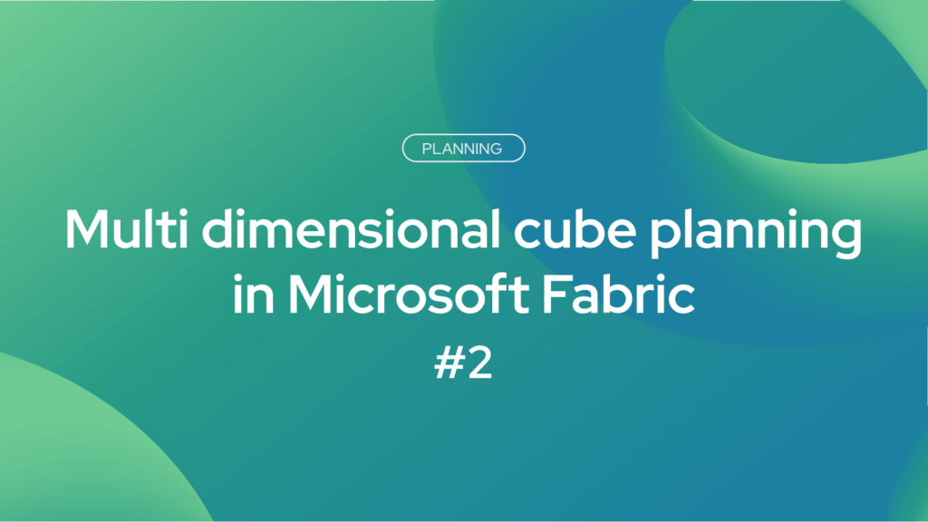 Multi dimensional cube planning #2